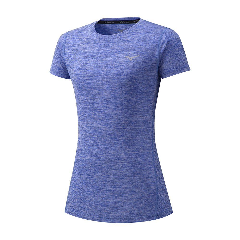 Mizuno Women's Impulse Core Running T-Shirts Blue (J2GA772129-ADB)